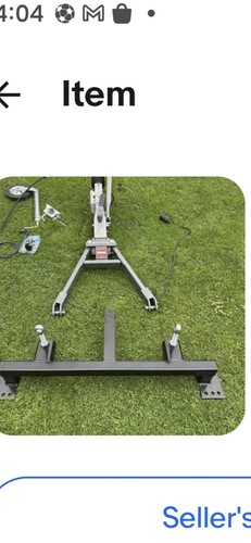Motorhome car towing - towing, a