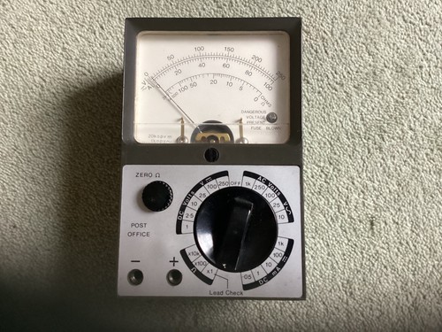 Avometer vintage model - model, 12d
