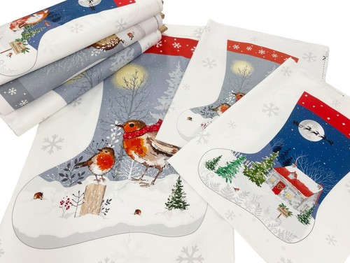 Stocking panel christmas - stocking,