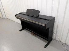 Yamaha Arius YDP-161 Digital Piano in satin black clavinova keyboard #25461