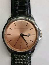 Mens French Connection Watch Working Battery In Large Face Used Condition