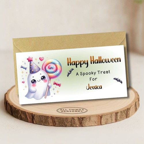 Personalised halloween money - personalised,