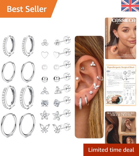 12pcs hypoallergenic flat back - hypoallergenic,
