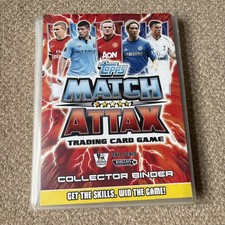 Match Attax 2012/2013 Binder Mostly Completed With Special Cards