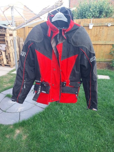 Rukka gotex cordura red and - gotex,