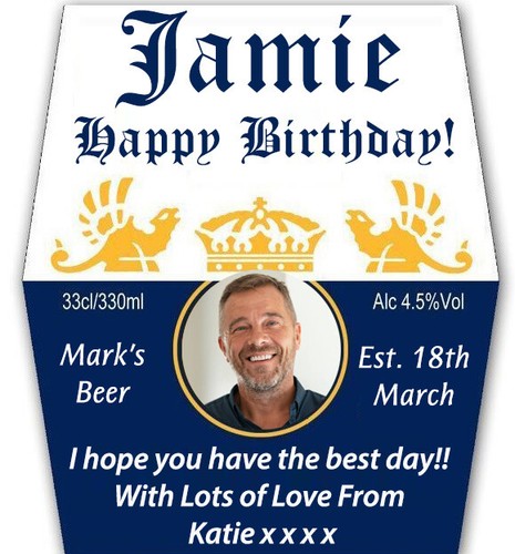 Personalised corona beer - personalised,