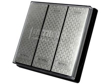 Faithfull 3 Piece Diamond Whetstone Chisel Blade Sharpening Stone, FAIDWTRIPLE