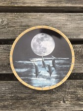 MOONLIGHT FANTASY DOLPHIN PLATE  BY LENOX -   SELECT PLATE