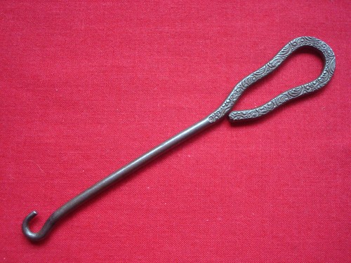 Vintage metal crochet - vintage,