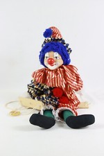 Vintage Porcelain Clown Puppet