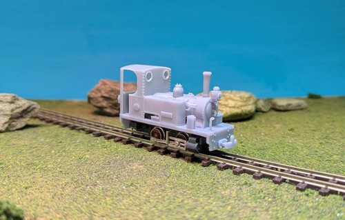 Oo9 009 peckett locomoive body - oo9,