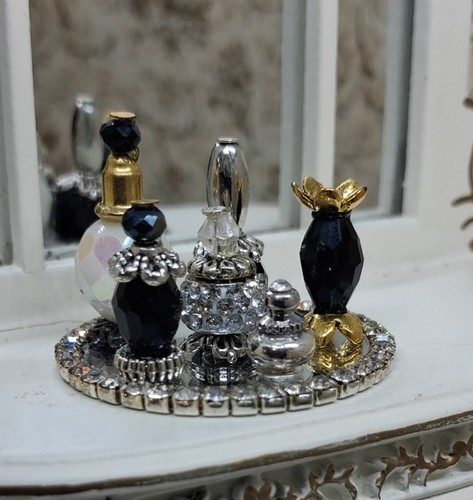 Dolls house perfume bottles - perfume,