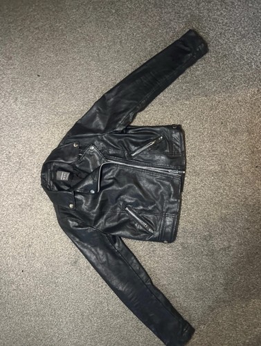 Women black faux leather - black,