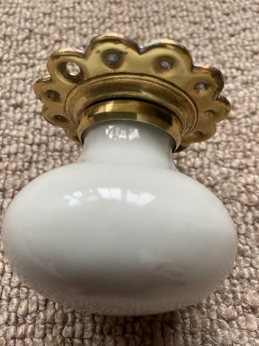 Large vintage ceramic white - large,