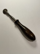 Antique Wood Handled Rotary Marking Tool For Sewing