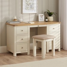 Dressing Table Set with Stool