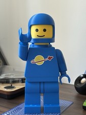 Classic Spaceman XL big figure 42cm - Blue - 3D printed bigfigure minifigure 