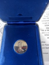 1978 Isle of Man £1 Proof Coin, Pobjoy Mint, Boxed with COA, QEII