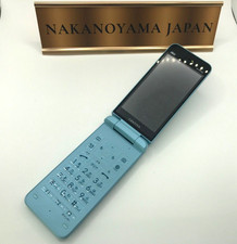 KYOCERA KYF42 GRATINA WIFI KEITAI ANDROID FLIP PHONE UNLOCKED JAPAN Light blue