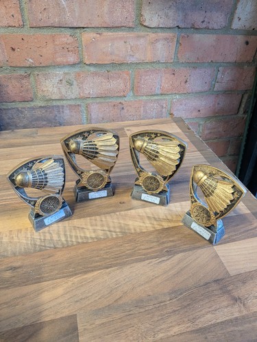 Badminton trophy bundle 2 - badminton, x4
