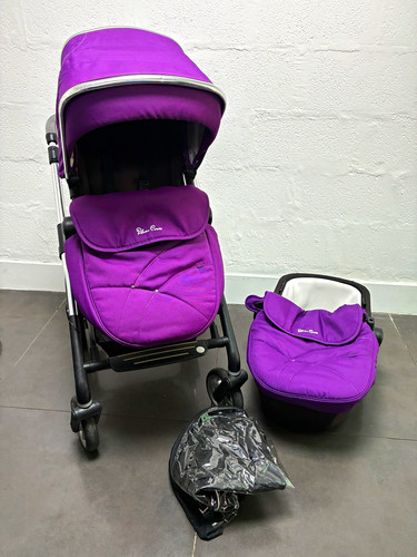 Silver cross wayfarer - silver, purple
