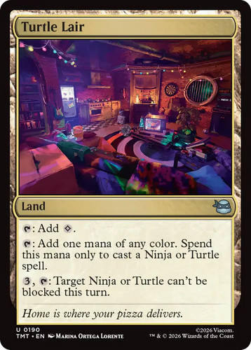 Turtle lair mtg teenage - turtle,