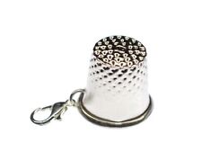 Thimble Sewing Charm Pendant