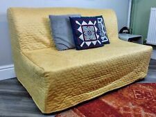 IKEA Lycksele Two-Seat Sofa-Bed Cover  - Vallarum Yellow - Quilted - Ex Con