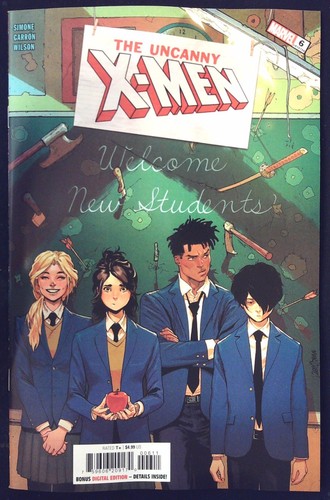 The uncanny men 6 - x-men, (2024)