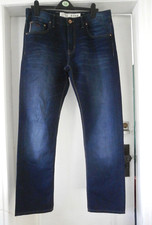 Men's Mish Mash Blue Jeans...Size Waist 36" Inside Leg 32"...New Without Tags.