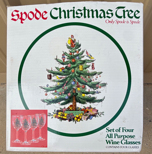 Spode christmas tree - tree, clear