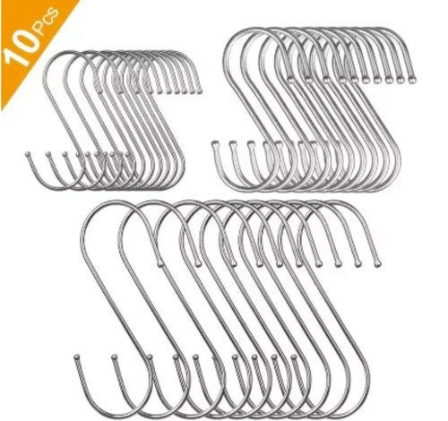 10pcs stainless steel shaped - stainless,