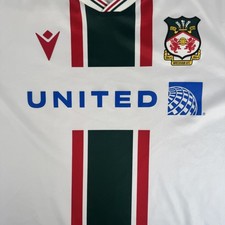 Rare Original Wrexham 2023/2024 Away Football Shirt Mens 3XL XXXL