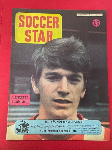 1968 soccer star - star, magazine