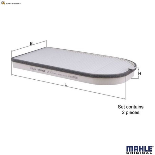 Interior air filter 613 - air,