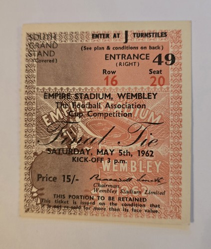 1962 cup final - 1962,