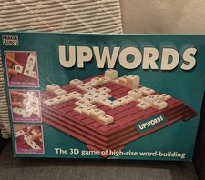 Upwords, Word Placement Game, By Parker, Complete