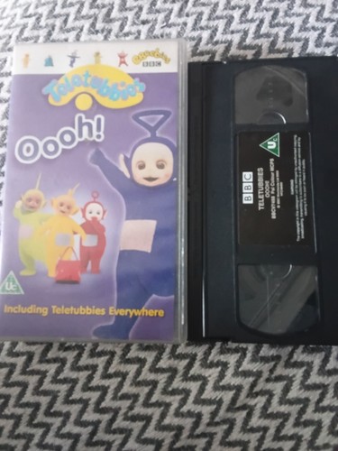 Teletubbies oooh vhs video - vhs,