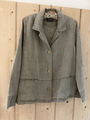 Pale moss green oska jacket - moss,