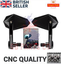 CNC bar end mirrors Yamaha