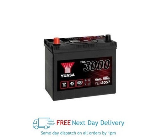 Yuasa ybx3057 smf - battery, 400