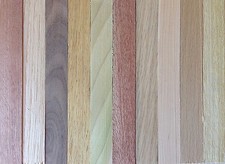 Pen Woodturning Turning Blanks 10 x Chunky Planed Mixed Species Wood 150x20x20mm