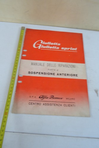 Repair manual alfa - alfa, romeo