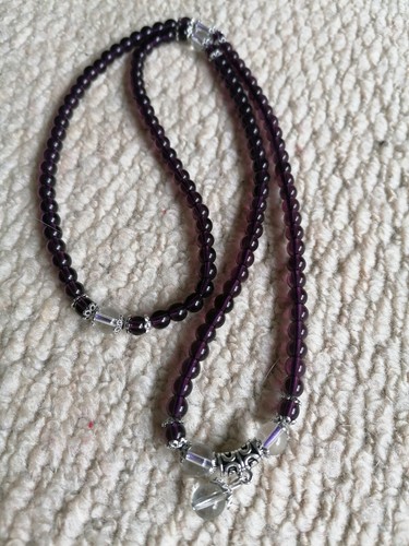 6mm stone purple amethyst - 6mm,