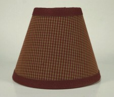 Country Burgundy Mini Check
