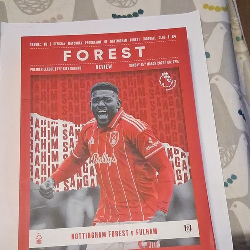 Nottingham forest fulham - nottingham, v