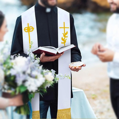 Embroidery clergy stole pastor - embroidery,