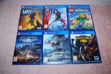 Playstation sealed games for - 4,