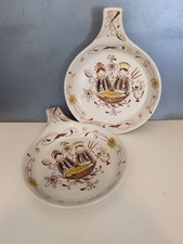 Vintage Inger Waage Stavangerflint Flamingo Masterchef Norwegian Skillet/Dish 