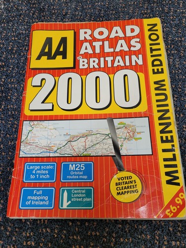 Road atlas britain - aa,